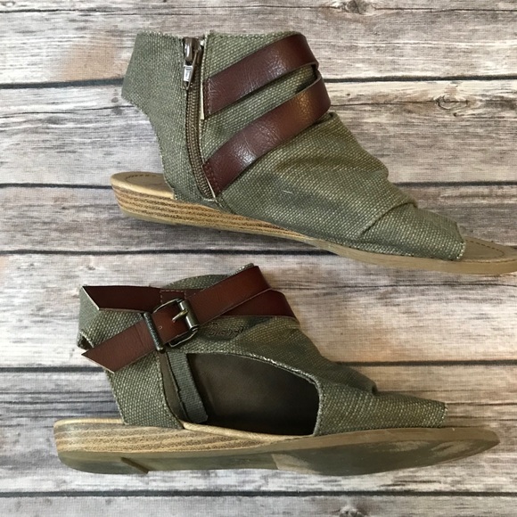 Blowfish Shoes - Blowfish Malibu Balla canvas sandals size 9